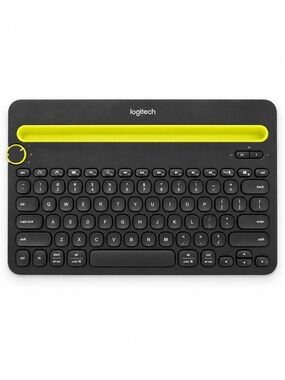 Logitech K480 Bluetooth Multi-Device Keyboard Black Yellow